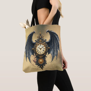 Bolsa Tote Asas da Eternidade – O Guardião Atemporal.