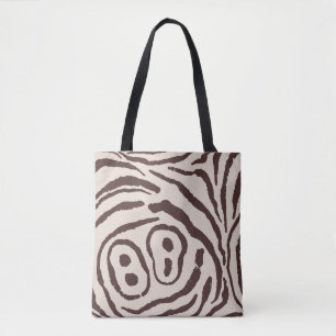 Bolsa Tote Asas de Eco Velvet Mocha