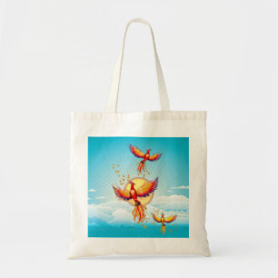 Bolsa Tote Ascensão do Pássaro Fogo Phoenix