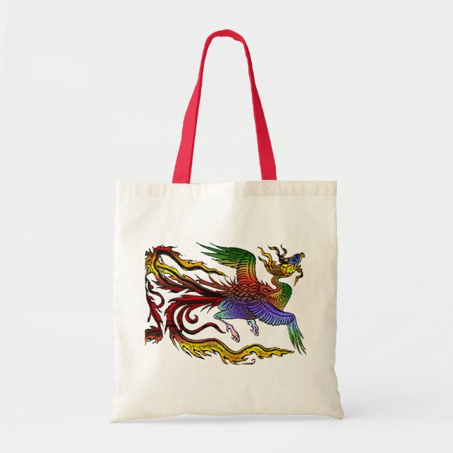 Bolsa Tote Asiático Phoenix (Frente)