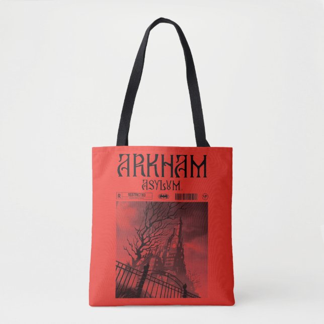 Bolsa Tote Asilo Arkham: Restrito (Frente)