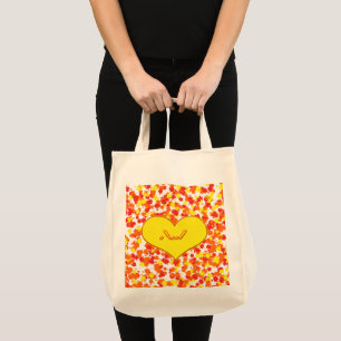 Bolsa Tote ASL-I Amo-te com o coração de Shirley Taylor