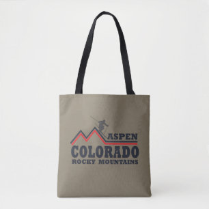 Bolsa Tote Aspen Colorado - estância de esqui
