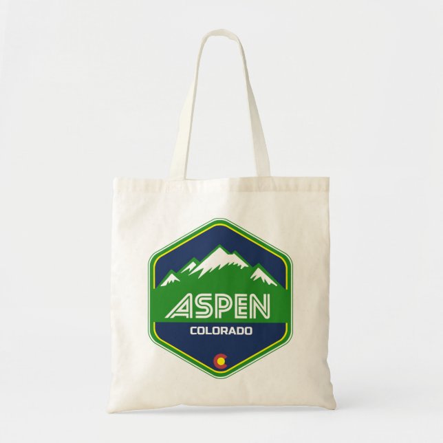Bolsa Tote Aspen Colorado Mountain (Frente)