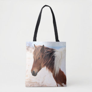 Bolsa Tote Assateague Wild Horse