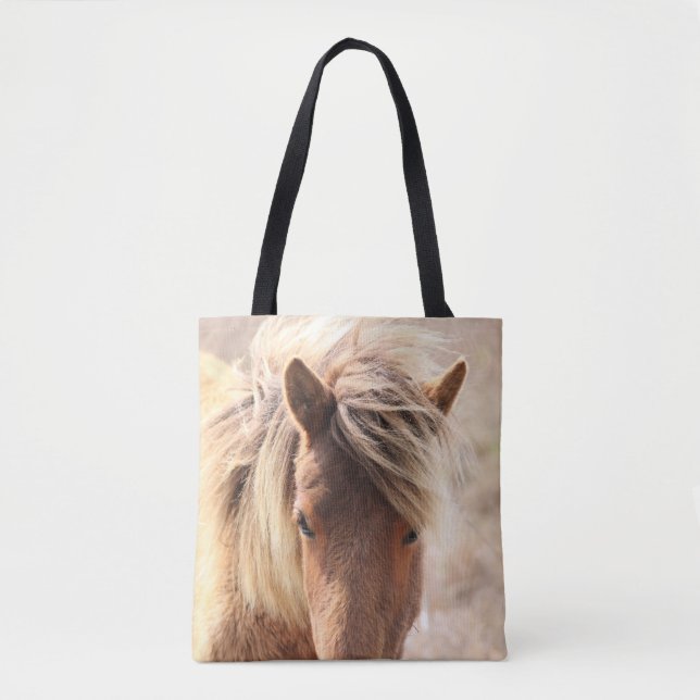 Bolsa Tote Assateague Wild Horse (Frente)