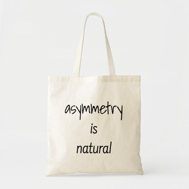 Bolsa Tote Assimetria É Saco Natural De Tote (Frente)