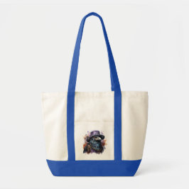 Bolsa Tote Assistente de Aquarelas Raven Bird