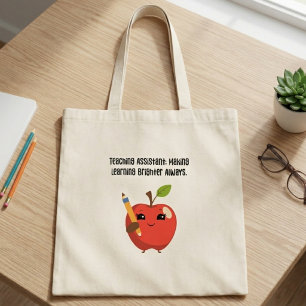 Bolsa Tote Assistente de Ensino Tornando a Aprendizagem Mais