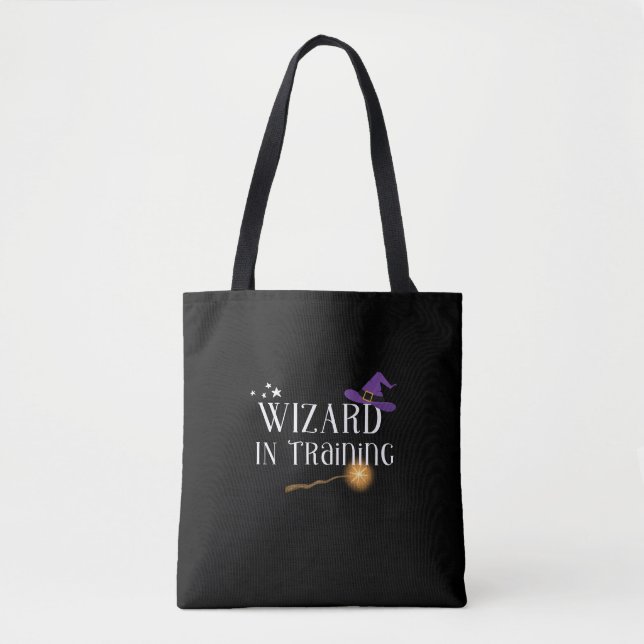 Bolsa Tote Assistente em treinamento - Halloween (Frente)