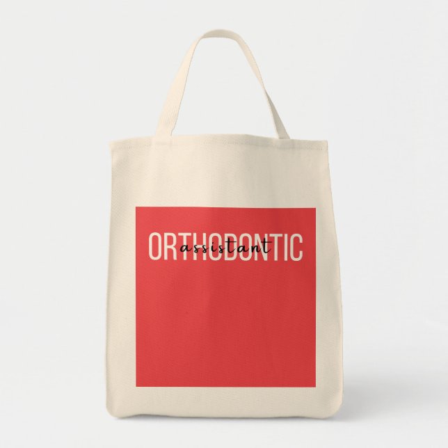 Bolsa Tote Assistente Ortodontico (Frente)
