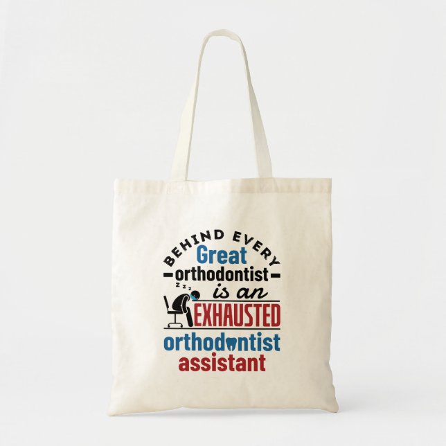 Bolsa Tote Assistente Ortodontista Enfurecido (Frente)