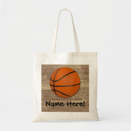 Bolsa Tote Assoalho personalizado da madeira do basquetebol