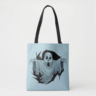 Bolsa Tote Assustador Fantasma