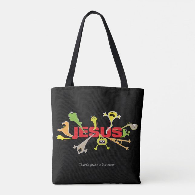 Bolsa Tote Assustador Jesus (Verso)
