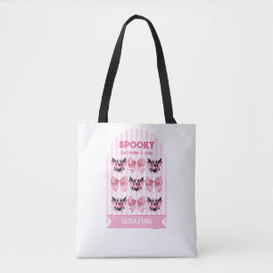 Bolsa Tote Assustador, Mas Deixe-o Fofo Arcos Morcegos Person