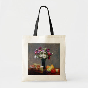 Bolsa Tote Asters and Fruta, Henri Fantin-Latour