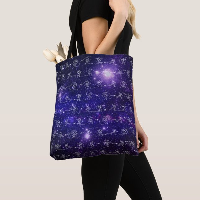 Bolsa Tote Astronauta (Close Up)