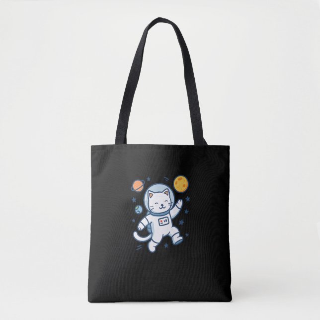 Bolsa Tote Astronauta Cat Adventure (Frente)