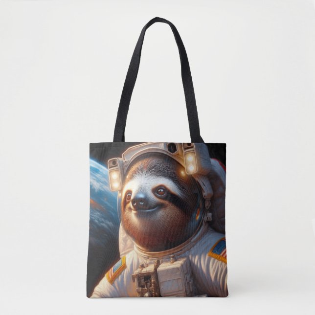 Bolsa Tote Astronauta de Lama (Frente)