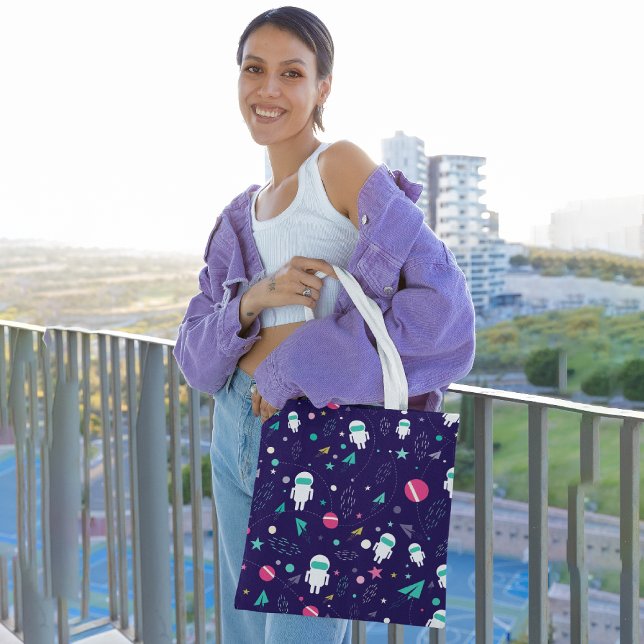 Bolsa Tote Astronautas (Criador carregado)