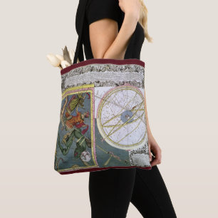 Bolsa Tote Astronomia Antiga, Trajetória do Cometa por Mattha