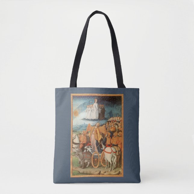 Bolsa Tote Astronomia Celestial Vintage Poder dos Céus (Frente)