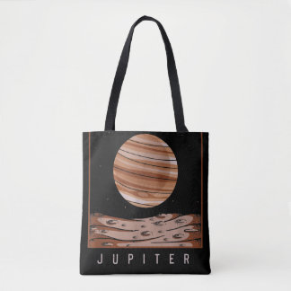 Bolsa Tote Astronomia do Planeta Júpiter da Galáxia Exterior