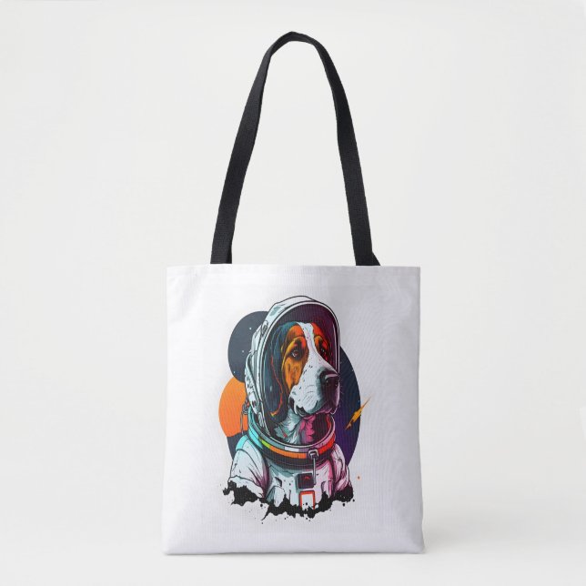 Bolsa Tote Astronout Dog Mascot 3 (Frente)
