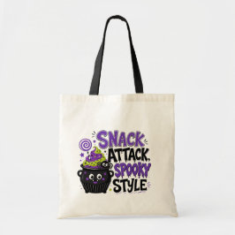 Bolsa Tote Ataque de Lanche Estilo Assustador Cauldron Hallow