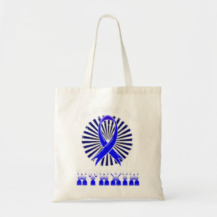 Bolsa Tote Ataxia Awareness Neurological Sign Hemiataxia Blue