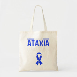 Bolsa Tote Ataxia Warrior Blue Ribbon Imparou Coordenação A