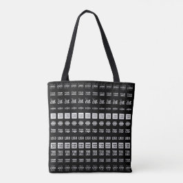 Bolsa Tote Até 12 logotipos diferentes ou imagens carregadas