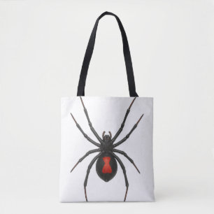 Bolsa Tote Atenção da Viúva: Aranha-Viúva Negra