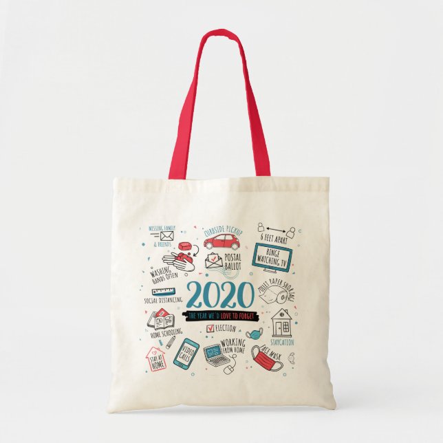 Bolsa Tote Atividades de Quarentena 2020 (Frente)