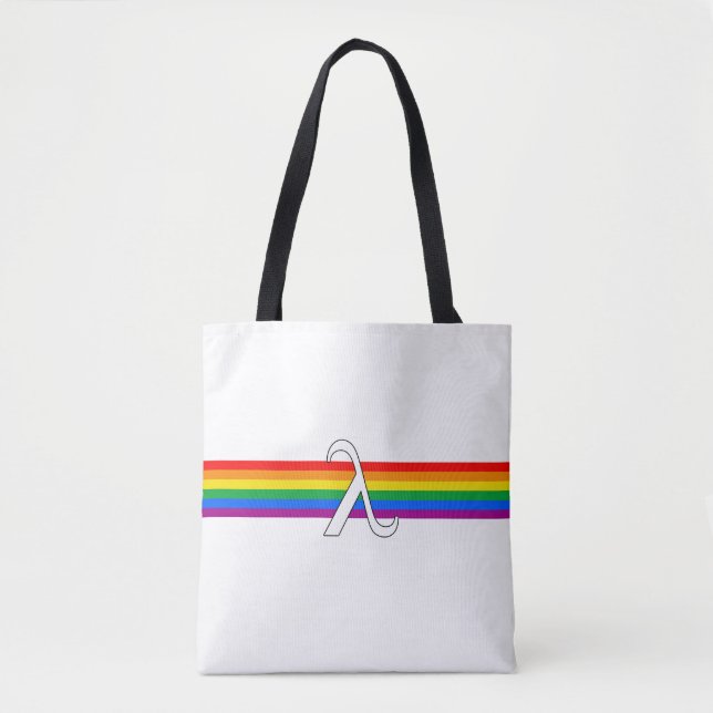 Bolsa Tote Ativismo do Orgulho Gay (Frente)