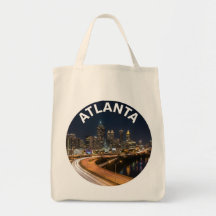 Atlanta Georgia Horizonte, Luzes Noturnas da Cidad