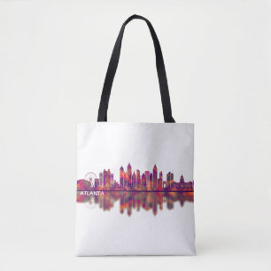 Bolsa Tote Atlanta Georgia Skyline