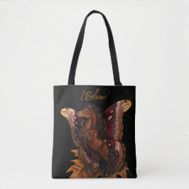 Bolsa Tote Atlas Moth Fairy Horse