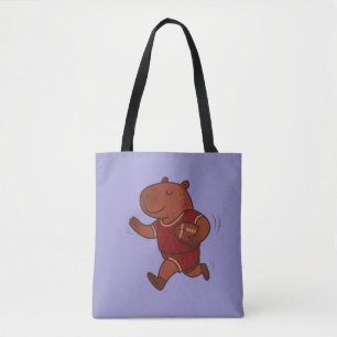 Bolsa Tote atleta capybara esportiva capybara