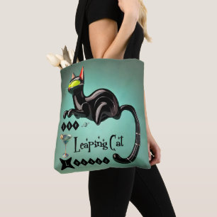 Bolsa Tote Atomic Futurista O Lounge do Gato Saltitante