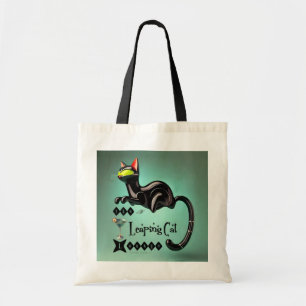 Bolsa Tote Atomic Futurista O Lounge do Gato Saltitante