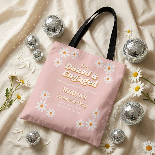 Bolsa Tote Atordoada & Comprometida Festa de Despedida de Sol (Criador carregado)
