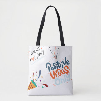 Bolsa Tote atrair positividade