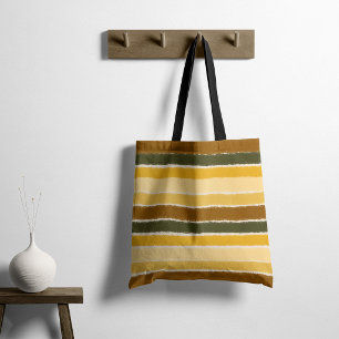 Bolsa Tote Através Das Linhas Terra Quente
