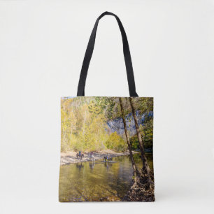Bolsa Tote Atravessando O Rio Buffalo