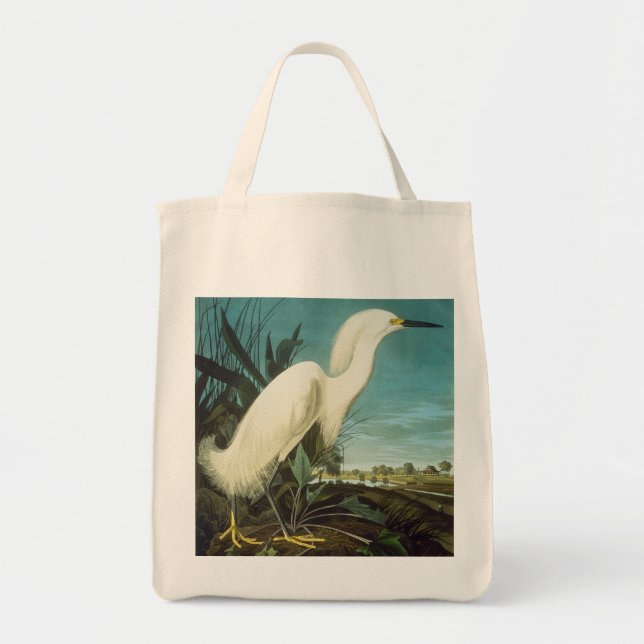 Bolsa Tote Áudio: Egret (Frente)