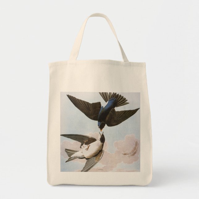 Bolsa Tote Audubon: Andorinha de árvore (Frente)