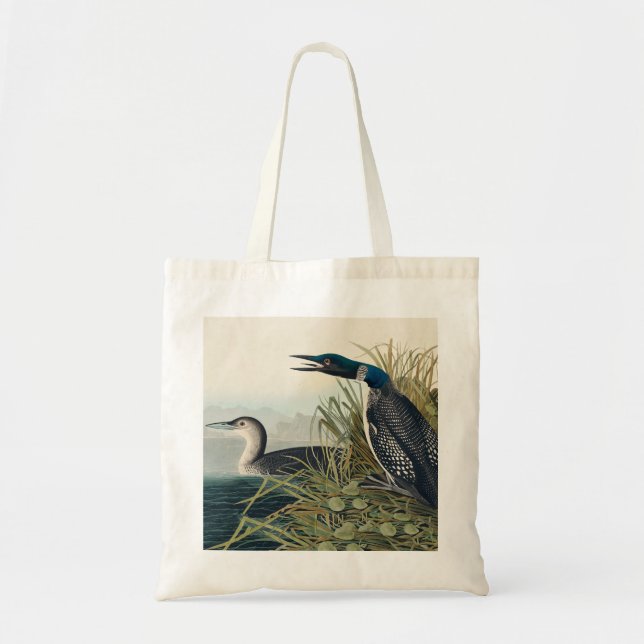Bolsa Tote Audubon Bird Loon Diver Classic (Frente)