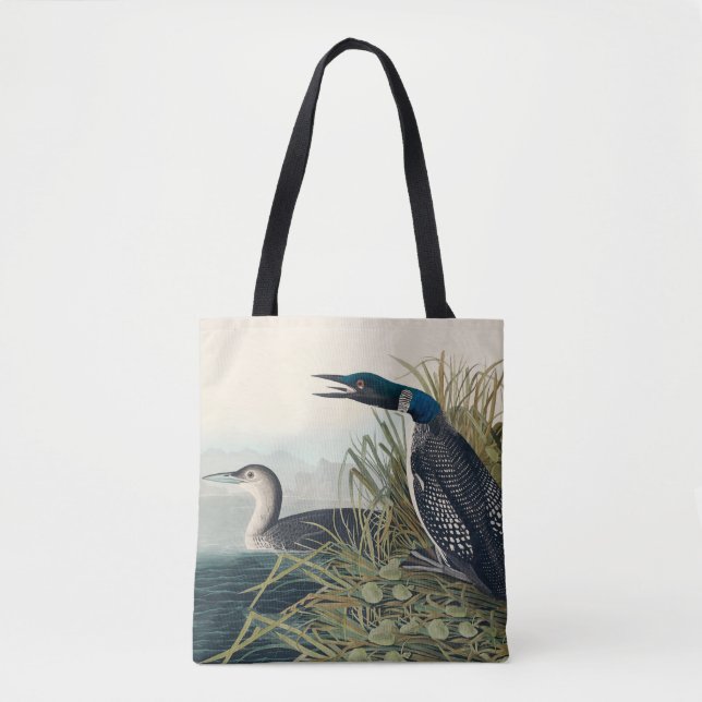 Bolsa Tote Audubon Bird Loon Diver Classic (Frente)